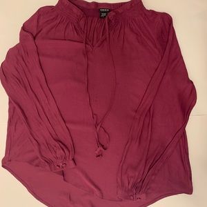 ✨5 x $25 ✨Torrid" Wine Blouse